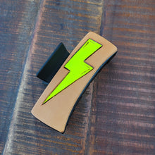 Load image into Gallery viewer, More Hand Tooled Leather Hair Clips