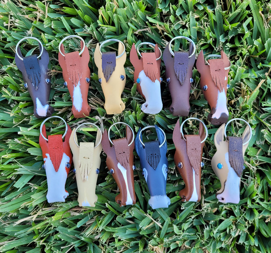 Custom Horse Keychain