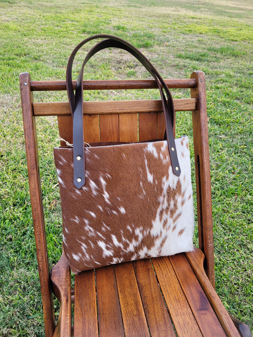 Hair-On Small Tote